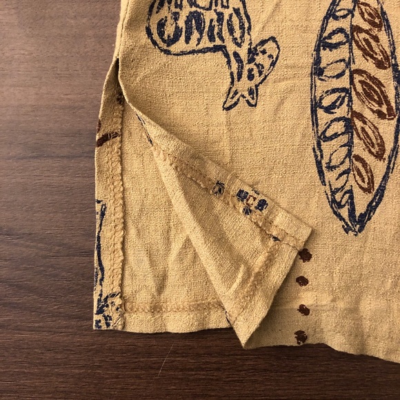 Vintage 80's Abstract Patterned Button Down Shirt - Picture 5 of 5